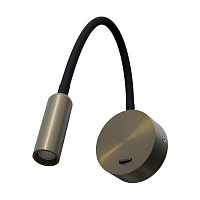 Бра OMEGA LED 3W 3000K 277LM бронза LightStar 200431