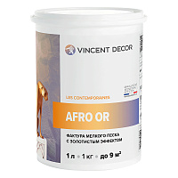 Декоративное покрытие Vincent Decor Afro Or 404-166 1 л