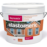 Краска для фасадов и интерьеров BAYRAMIX Elastomeric BEL-142/090 (9л/14.2кг)