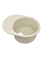 Мойка врезная PRO ROUND SA-R580L SANTREK AQUA 313568 песок-302