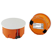 Коробка распаячная для СП с крышкой SQ1403-1925 D80*40