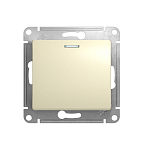 Переключатель Schneider GLOSSA GSL000263  1-клавишный