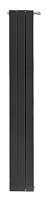Радиатор алюминиевый Oscar 2000 3 секции боковое подключение черный Stout SRA-0110-20000703