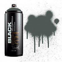 Краска аэрозольная для граффити Montana BLACK NC.FORMULA BLK7070 Носорог