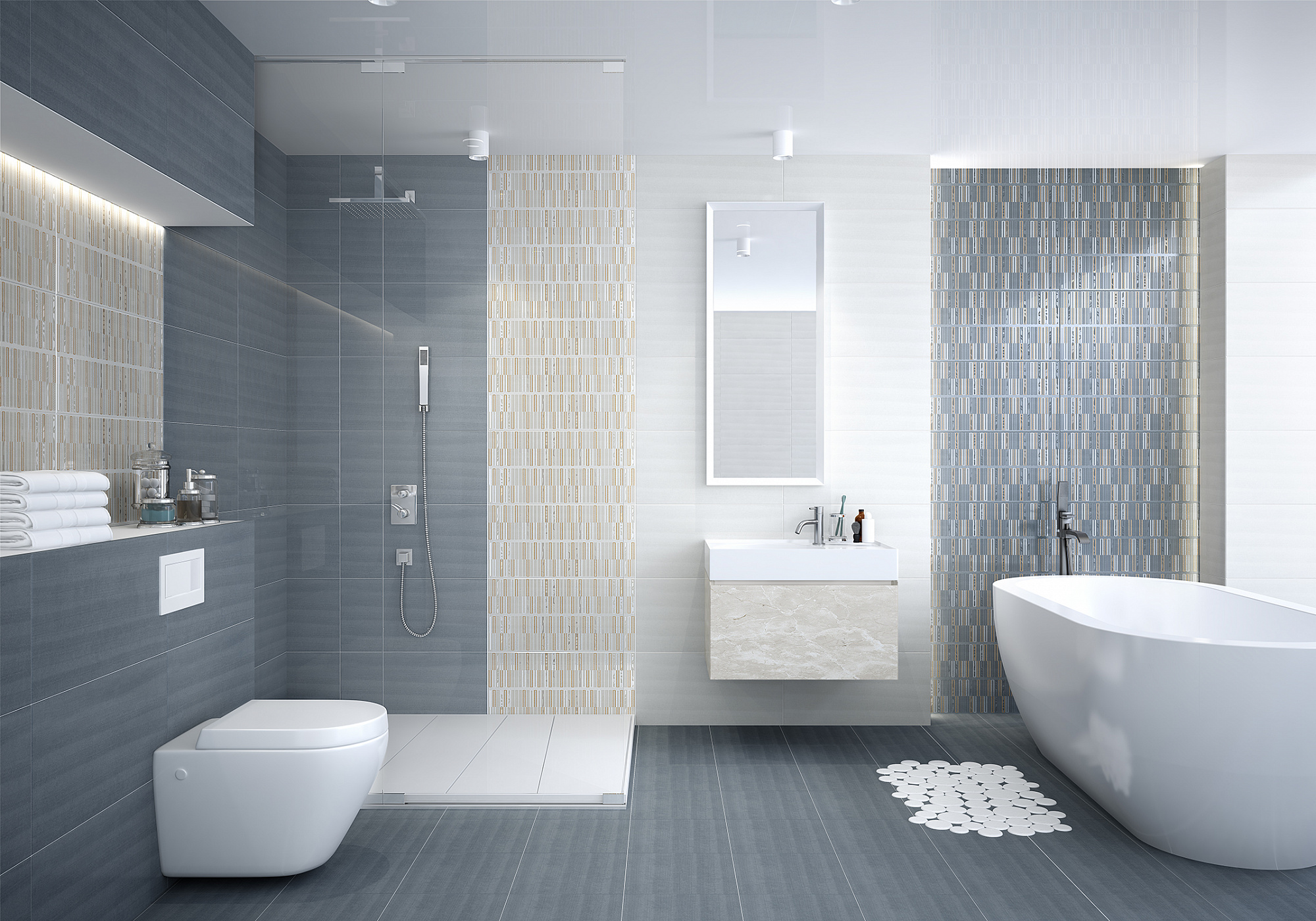 Вставка AURA ATLANTIC GEOMETRIA 31.5*63см AZORI 586562002 доставка Нижний Новгород 2 Вставка AURA ATLANTIC GEOMETRIA 31.5*63см AZORI 586562002 купить 2