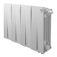 Радиатор биметаллический PianoForte 300 VDR80 8 секций Royal Thermo RTPBTVDR8030008 Bianco Traffico