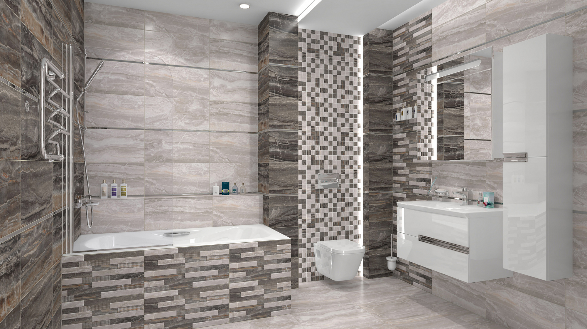 Керамогранит Bergamo 30*60 см коричневый, VITRA К946613LPR доставка Нижний Новгород 2 Керамогранит Bergamo 30*60 см коричневый, VITRA К946613LPR купить 2