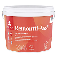 Tikkurila Remonti Assa акрилатная краска для стен и потолков бесцветная (База C) 2.7 л