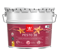 Алкидная краска Tikkurila Euro Pesto 30 Белая (База А) 9 л