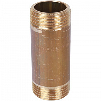 Удлинитель наружная резьба латунь 1"*80мм STOUT SFT-0062-000180