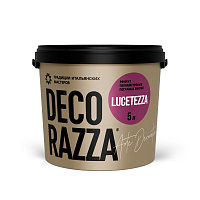 Декоративное покрытие Decorazza Lucetezza Argento 5 л