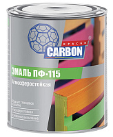 Эмаль ПФ-115 CARBON черный (0.8кг)