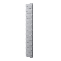 Радиатор биметаллический PianoForte Tower 200 22 секции Royal Thermo RTPFTSS20022 Silver Satin