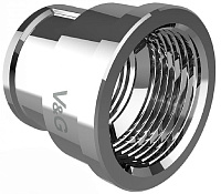 Муфта переходная хром 1"*1/2" V&G VG-204503