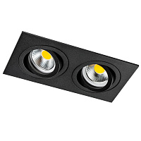 Светильник SINGO BASE Quad X2 MR16 черный LightStar 011626