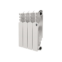 Радиатор биметаллический Revolution Bimetal 350/80 4 секции 30бар Royal Thermo RTRB35004