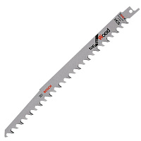 Полотно пильное для сабельной пилы Bosch S 1542 K (2шт) Top for Wood по дереву(2608650681)