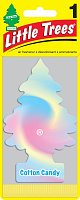 Ароматизатор Ёлочка Little Trees Сладкая вата Cotton Candy U1P-10282-RUSS