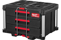 Ящик PACKOUT с 3-мя выдвижными отсеками Milwaukee 4932472130