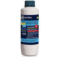 Добавка комплексная противоморозная goodhim Frost Premium до -25 с пластификатором 461729 (1л)