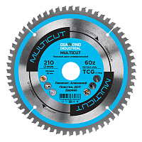 Диск пильный мультиматериал DIAMOND INDUSTRIAL ф210*30мм*60 зуб TCG MultiCut (DIDM210Z60)