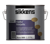 Краска декоративная для стен с металлическим эффектом ALPHA METALLIC BS 888 SIKKENS 5085247