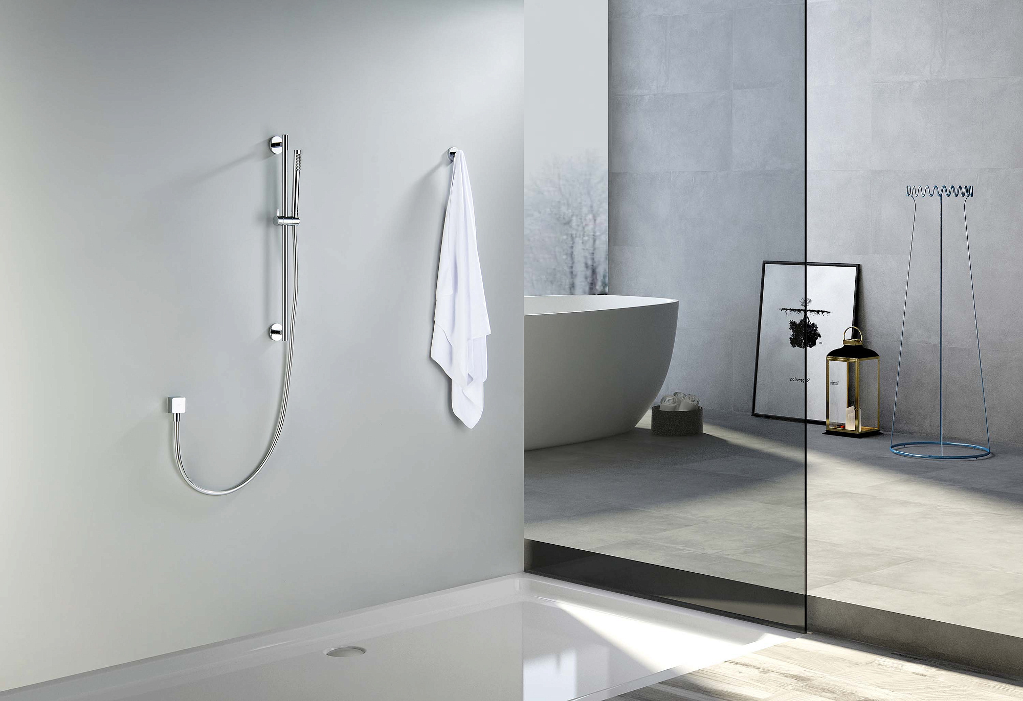 Гарнитур душевой ЕВРОПА 1jet 65см Aquatek AQ2012CR купить 9
