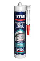 Герметик силиконовый для аквариума и стекла TYTAN Professional Selena 74577 бесцветный (0.28л)