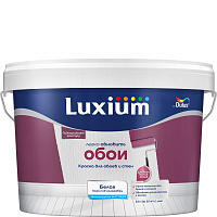Краска Luxium by Dulux Easy Легко обновить обои матовая база BW Luxium 50034539