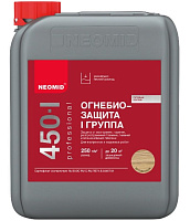 Огнебиозащита NEOMID 450-1 Professional I-II группа Тонированный красный (10кг)