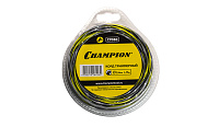 Леска (корд триммерный) Champion Tornado 2.4мм*15м квадрат витая 3-х компонентная (C7050)