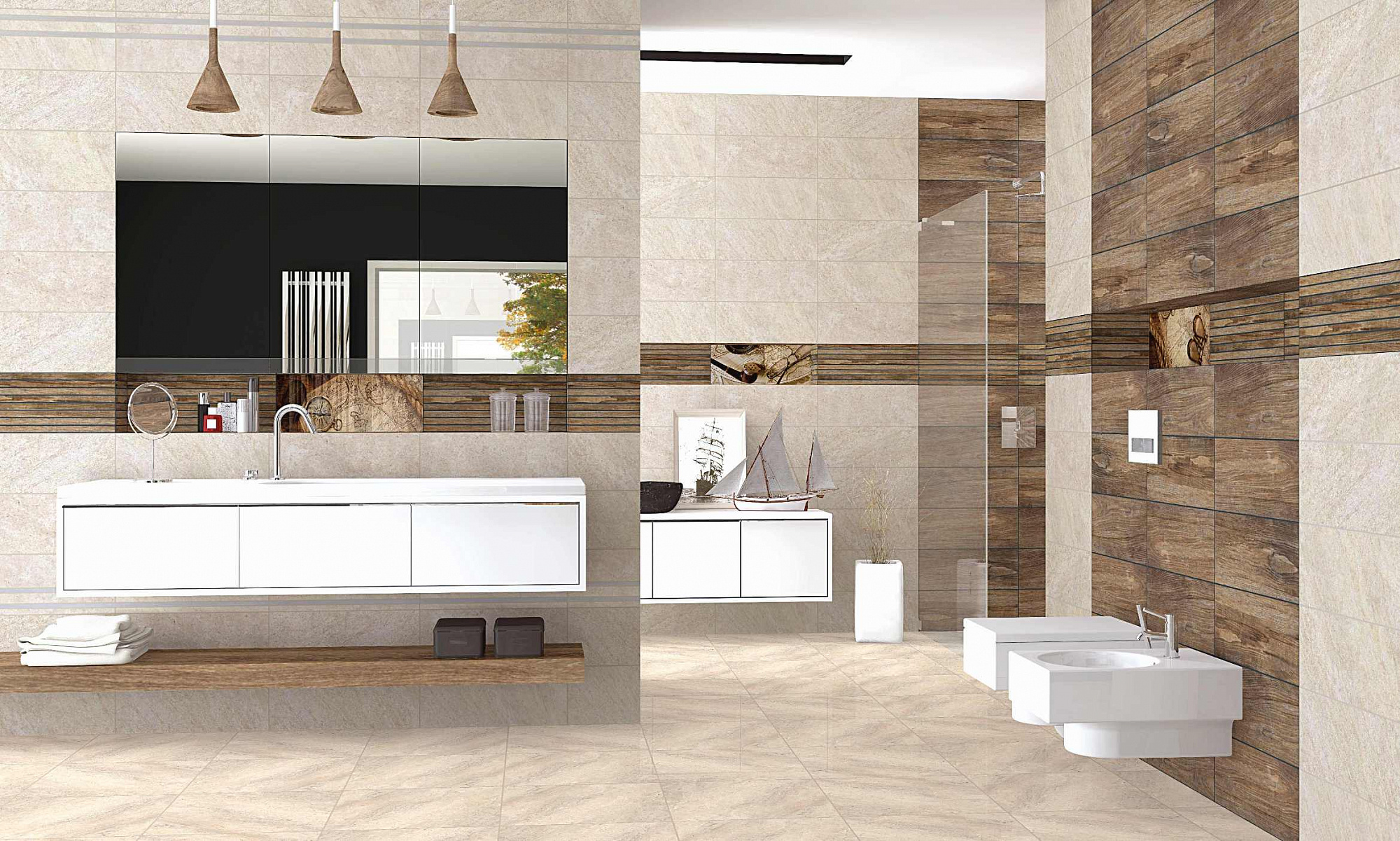 Плитка напольная Varna beige 45*45 см, Ceramika Konskie купить 1