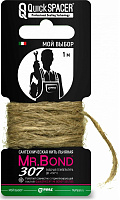 Нить льняная сантехническая Mr.BOND 307 1м QuickSPAСER 5030700001