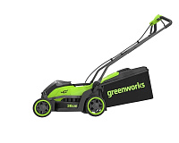 Газонокосилка аккумуляторная Greenworks GD40LM36 40В без аккумулятора и з/у  (2520807)