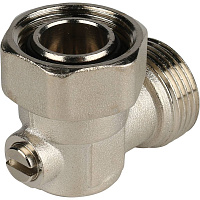 Узел нижнего подключения радиатора раздельный угловой 3/4" Stout SVH-0006-000020