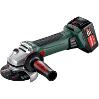 Шлифмашина угловая аккумуляторная W 18 LTX 125 Quick 4.0 а/ч Metabo 602174610