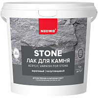 Лак по камню Неомид Stone водорастворимый NEOMID (1л)
