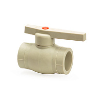 Кран шаровой PPR 32 Lammin полипропиленовый серый Lm31072000032G