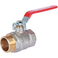 Кран шаровой 1 1/2" внутренняя-наружная резьба ROMMER ручка-рычаг RBV-0002-0210340