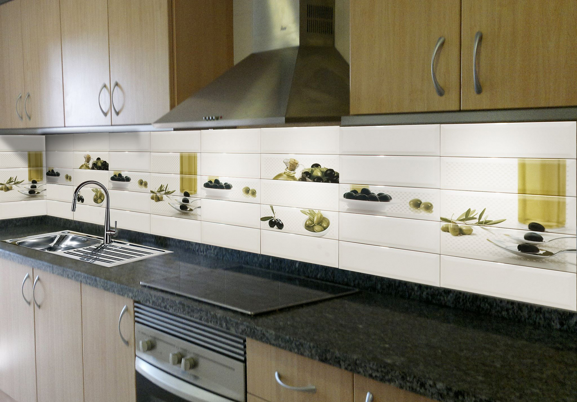 Вставка Olives 01 Fluor 10*30 см, Absolut Keramika доставка Нижний Новгород 4 Вставка Olives 01 Fluor 10*30 см, Absolut Keramika купить 4