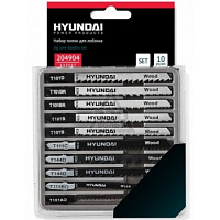 Набор пилок для лобзика 10шт HYUNDAI 204904