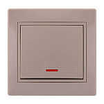 Выключатель LEZARD MIRA 701-0303-111 1-клавишный