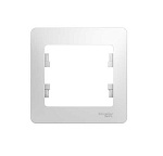 Рамка Schneider GLOSSA  GSL000101 белый 1-постовая