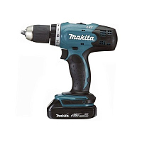 Дрель-шуруповерт аккумуляторная Makita DDF453SYE кейс 18В 42/27Нм БЗП 13мм 2акк*1.5а/ч