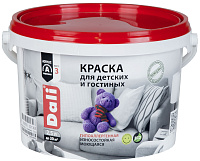 Акриловая краска для кирпичных стен и потолков Dali белая (База А) 2.5 л
