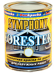 Краска Symphony Forester фасадная по дереву база C бесцветная (0.9л)