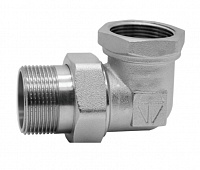 Сгон угловой(американка) 1", резьба внутренняя-наружная,  HLV 110098.N.03