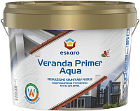 Краска грунтовочная для дeревa Eskaro Veranda Primer Aqua база А ESG002 (9л)