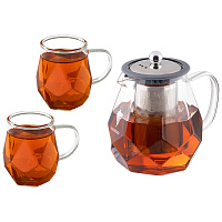 Набор из 3 предметов AROMA:чайник и 2 кружки Волшебная Страна 107498