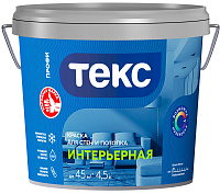 Краска Текс Профи интерьерная для стен и потолков супербелая (База А) 6.8 кг Краска Текс Профи интерьерная для стен и потолков супербелая (База А) 6.8 кг